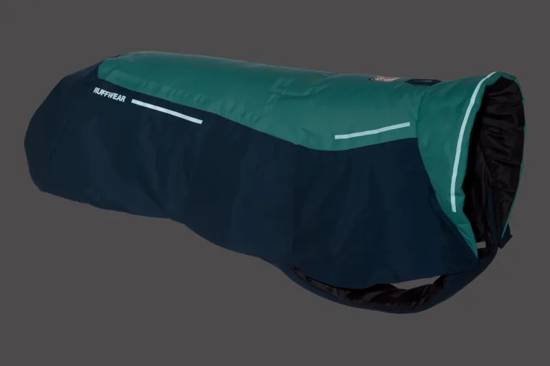 Ruffwear Vert Dog Jacket in Aurora Teal-8